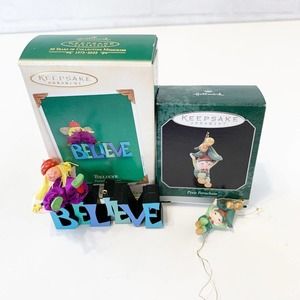 Hallmark Keepsake Ornament Miniature Pixie Parachute & Paintbox Pixies Believe